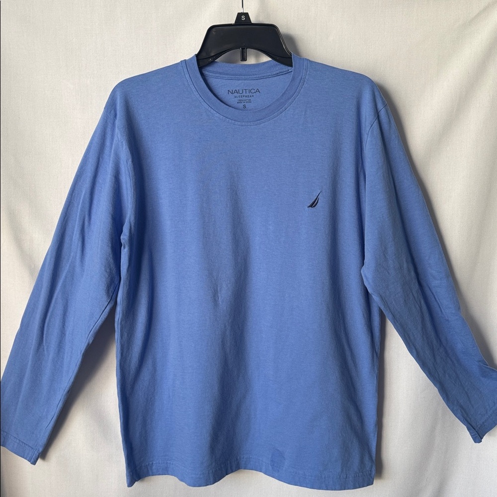 Nautica Periwinkle Blue Sleepwear Loungewear Tee S